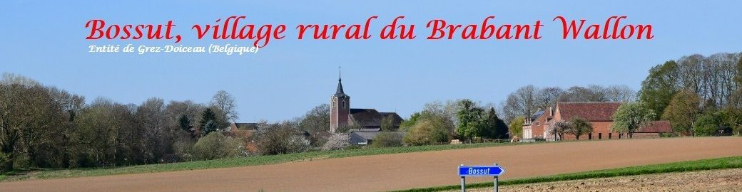Bossut, village rural du Brabant Wallon